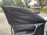 Front 2PCS Camping Window Sox Sun Shade with Storage Bag Sunshade for Toyota RAV4 2019+