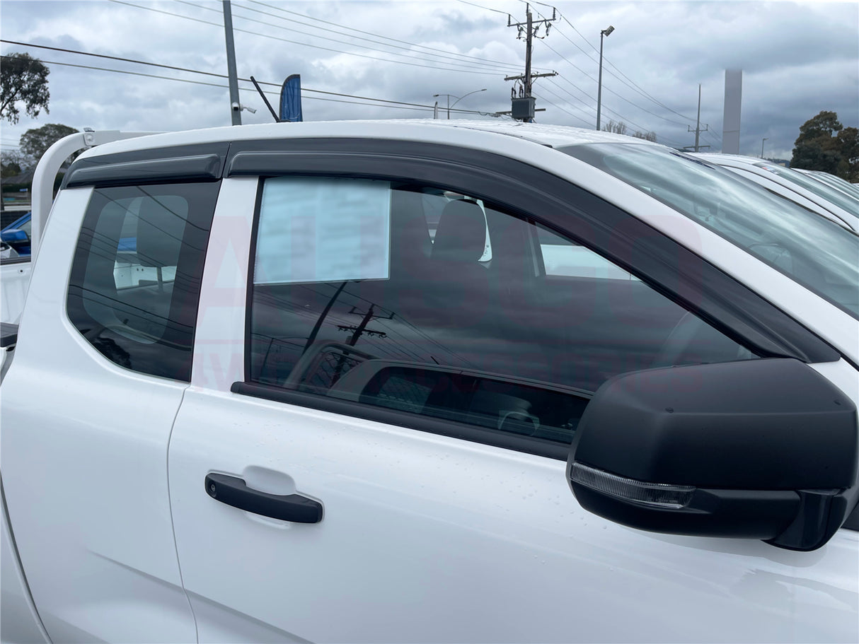 Luxury Weather Shields for Ford Ranger Next-Gen Extra Cab 2022-Onwards ...