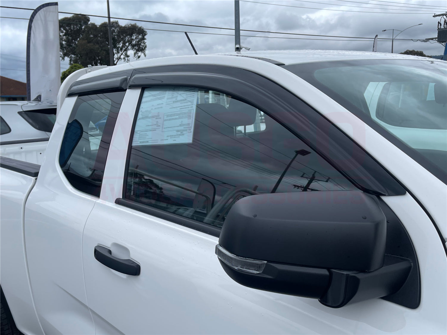 Luxury Weather Shields for Ford Ranger Next-Gen Extra Cab 2022-Onwards