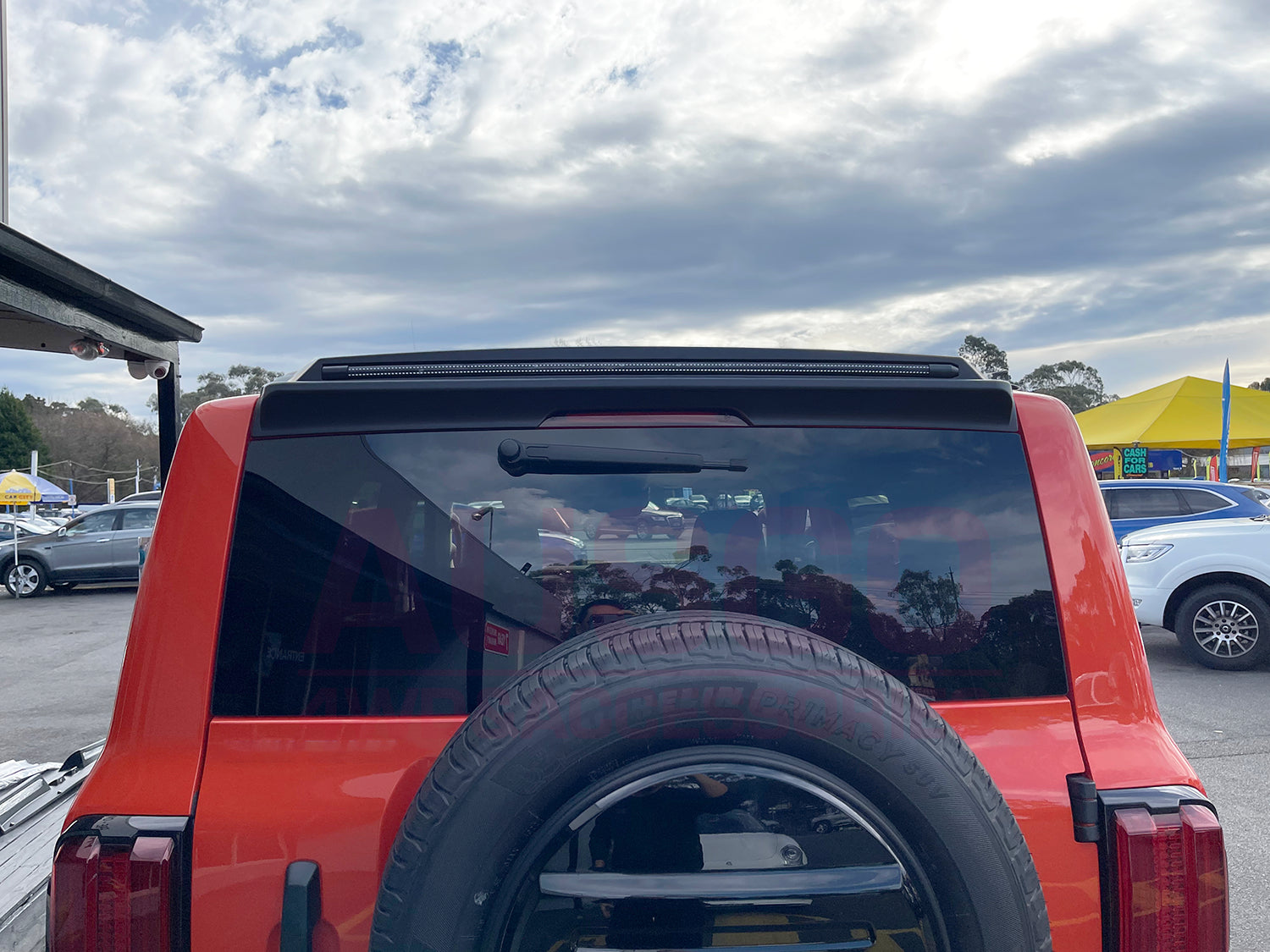 Rear Roof Spoiler with LED Light for GWM Tank 300 2023-Onwards