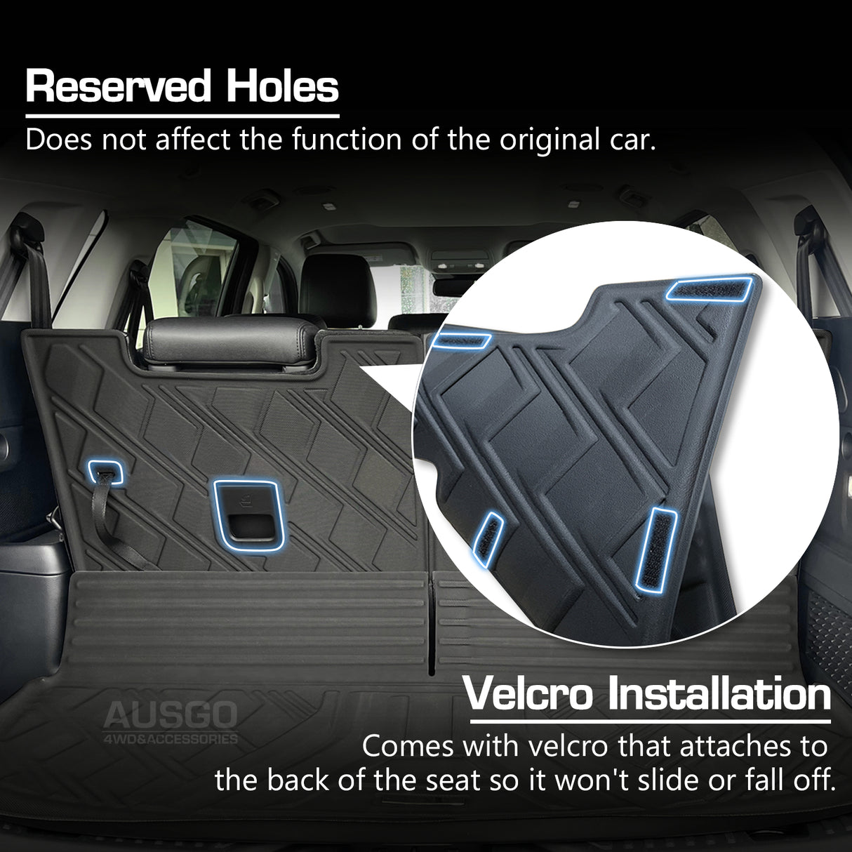 5D Moulded Car Floor Mats for Ford Everest Next-Gen 2022-Onwards 7 Seats