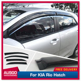 Weather Shields for KIA RIO Hatch 2017-Onwards