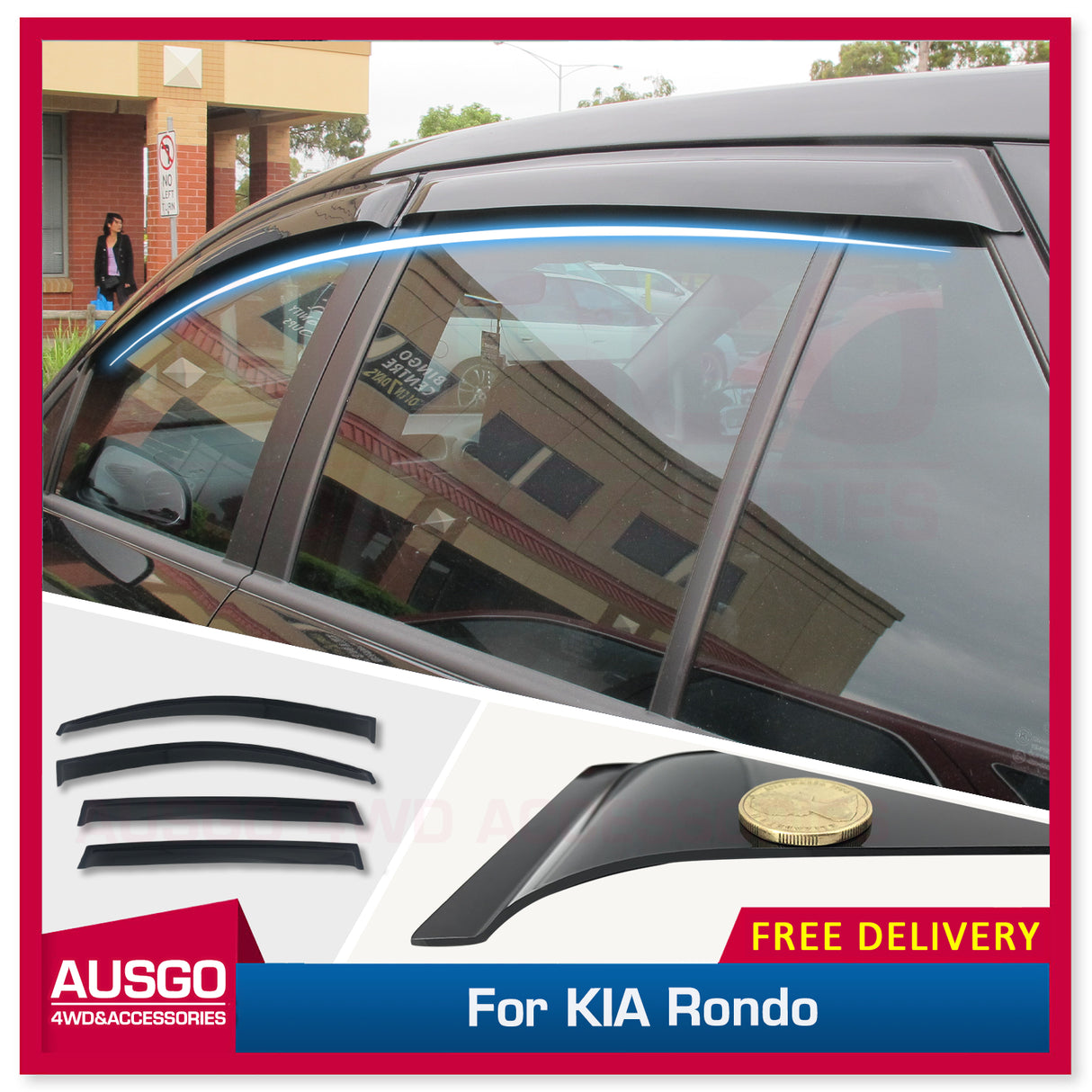 Weather Shields for KIA Rondo UN Series 2008-2013