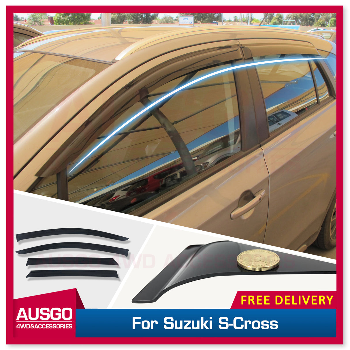 Weather Shields for Suzuki S-Cross JY series 2013-2022