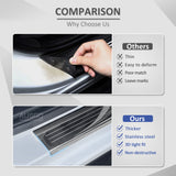 Stainless Door Sill Protector for Mazda BT-50 BT50 UP Series Dual Cab 2011-2020