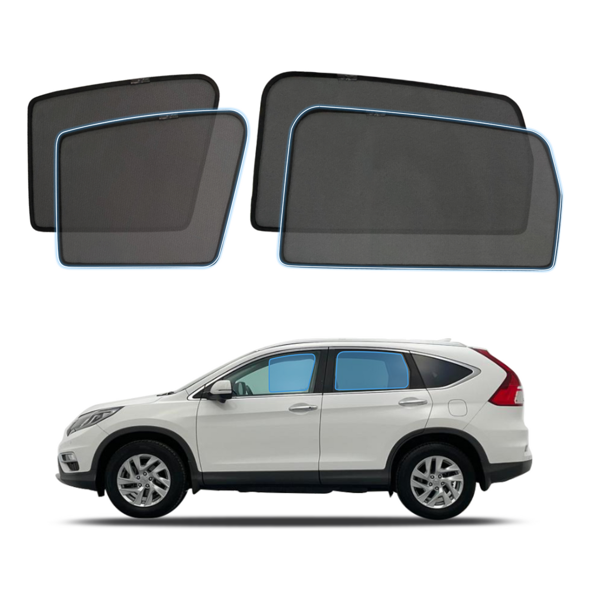 Magnetic Window Sun Shade for Honda CRV CR-V RM Series 2012-2017