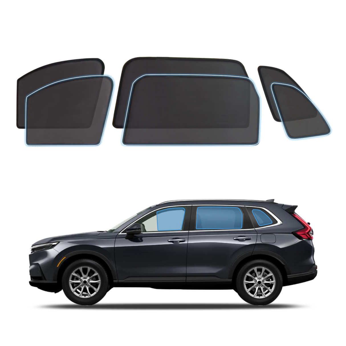 Magnetic Window Sun Shade for Honda CRV CR-V RS Series 2023-Onwards