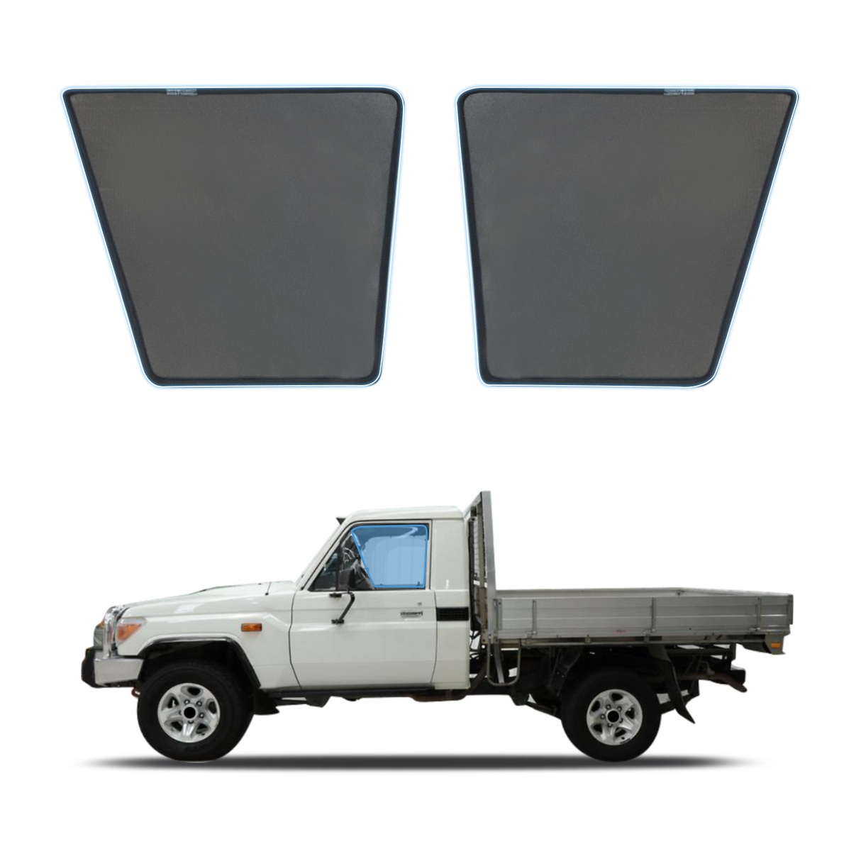 Magnetic Window Sun Shadefor Toyota LandCruiser 79 Land Cruiser 79 ute LC79