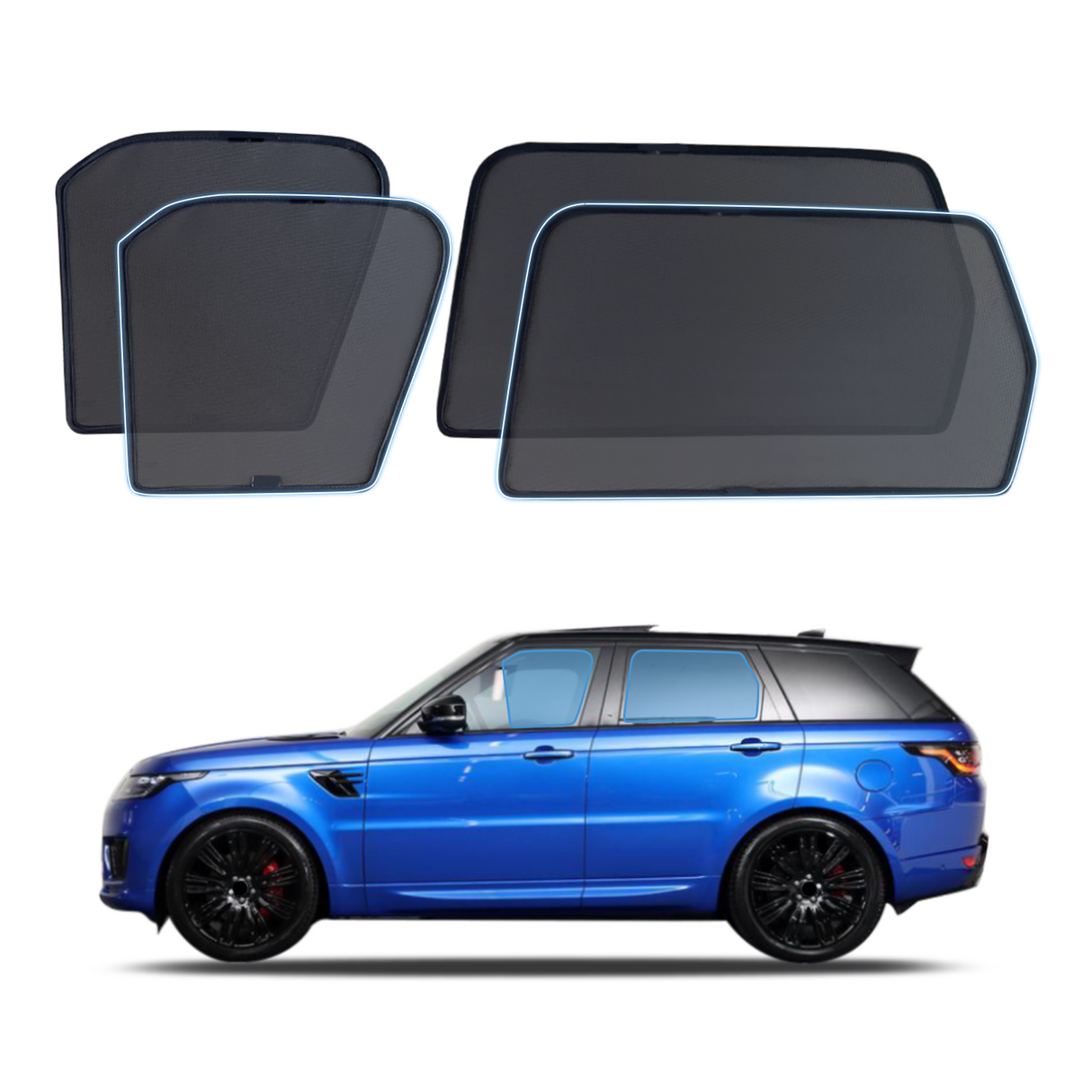 Magnetic Window Sun Shade for LAND ROVER Range Rover Sport L494 Series 2013-2022