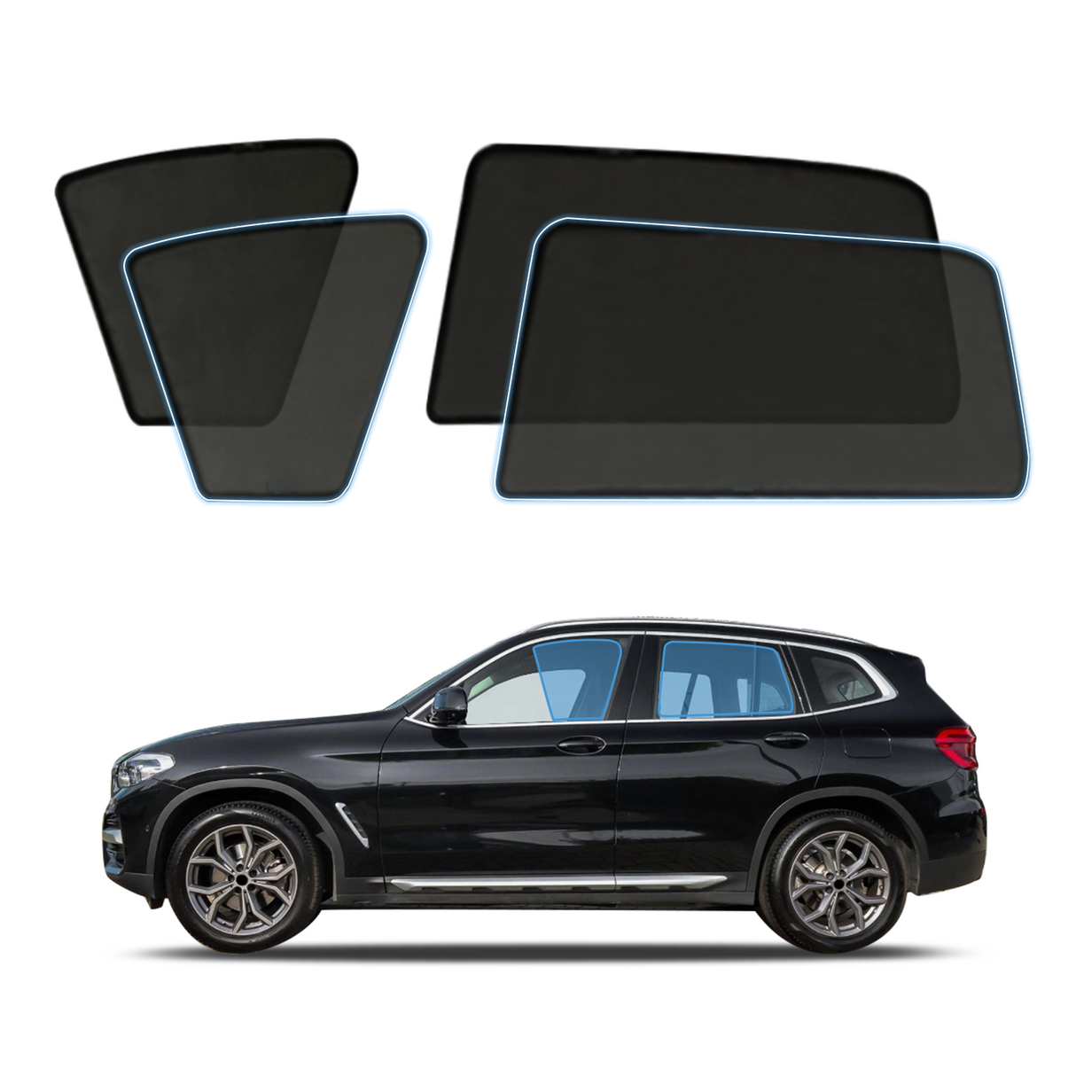 Magnetic Window Sun Shade  for BMW X3 G01 2017-Onwards