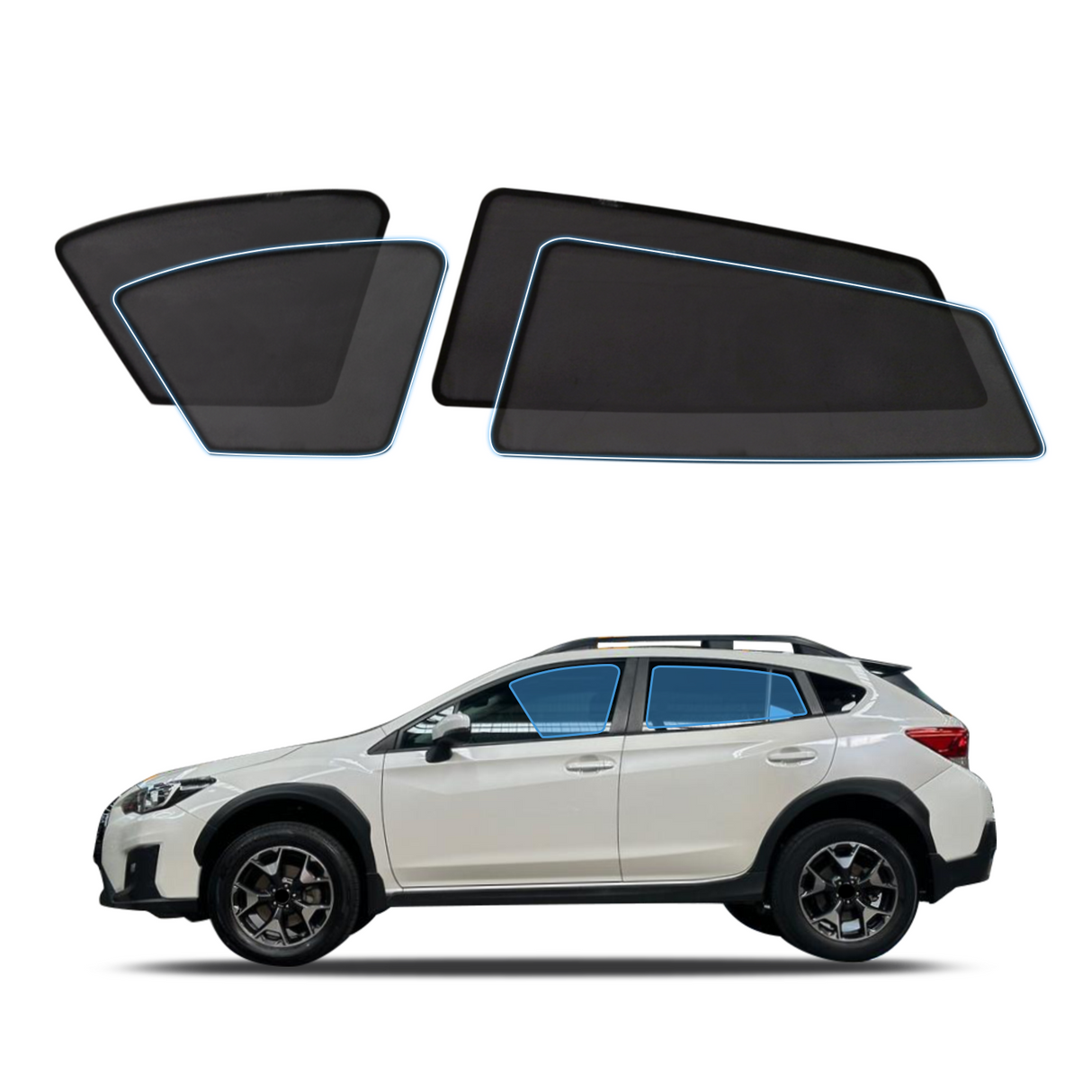 Magnetic Window Sun Shade for Subaru XV G5X 2017-Onwards