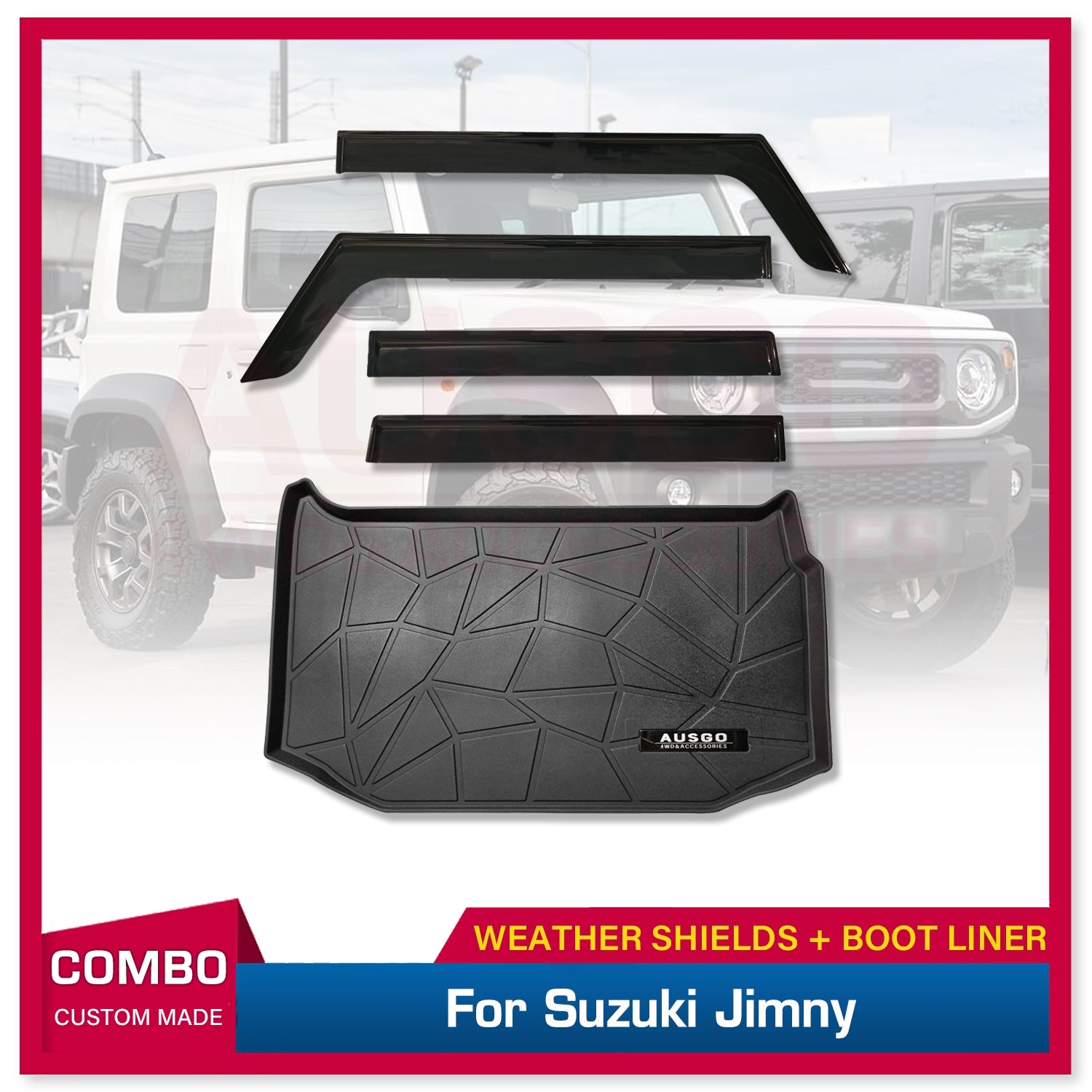 Luxury Weather Shields Cargo Mat for Suzuki Jimny 2018+ Weathershiel –  AUSGO 4X4 Accessories
