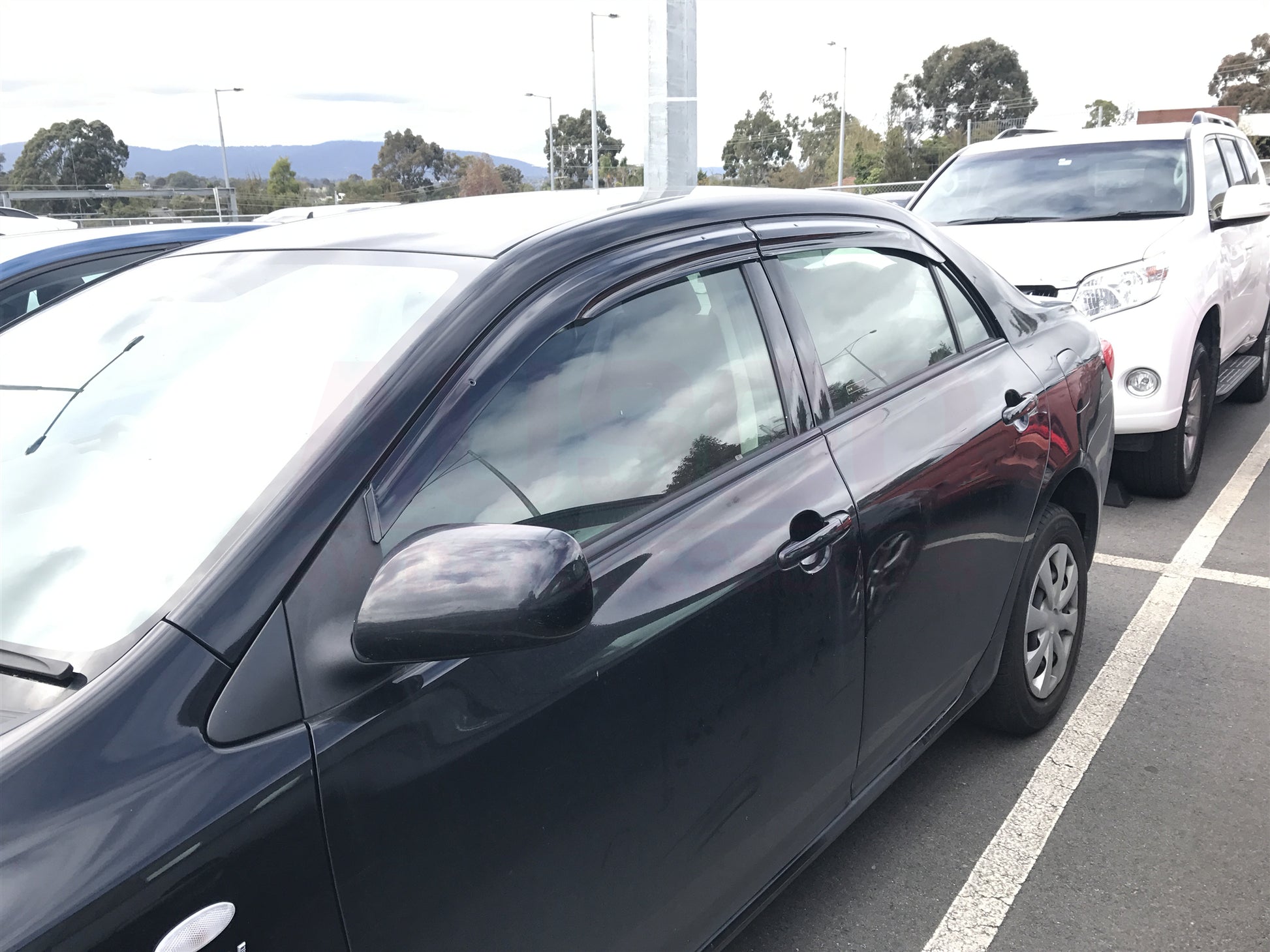 Injection Weather Shields for Toyota Corolla Sedan 2007-2013