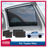 Magnetic Window Sun Shade for Toyota Hilux Dual Cab 2005-2015