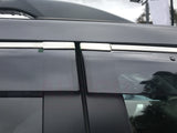 Stainless Trim Weather Shields + Bonnet Protector for Toyota Land Cruiser Prado 150 2010-2013