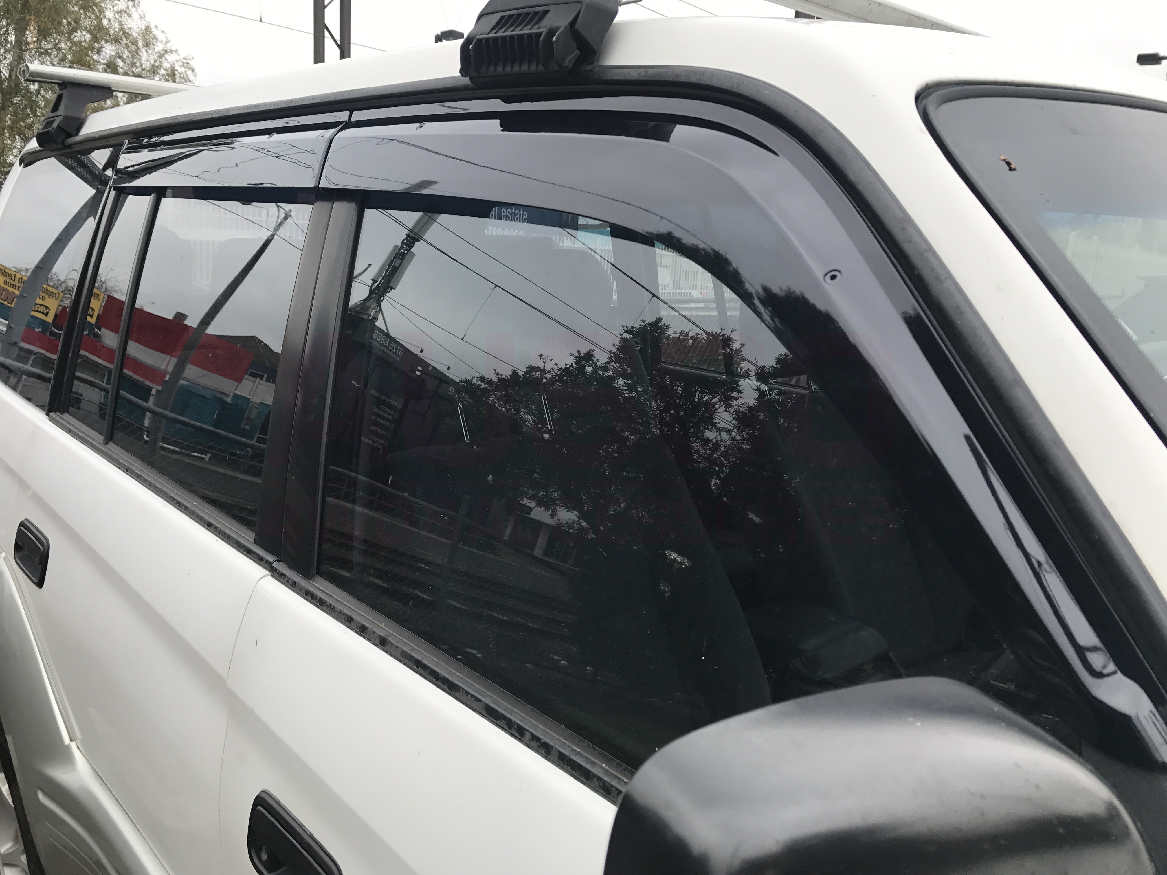 Injection Weather Shields for Toyota LandCruiser Prado 90 95 Series 1996-2002