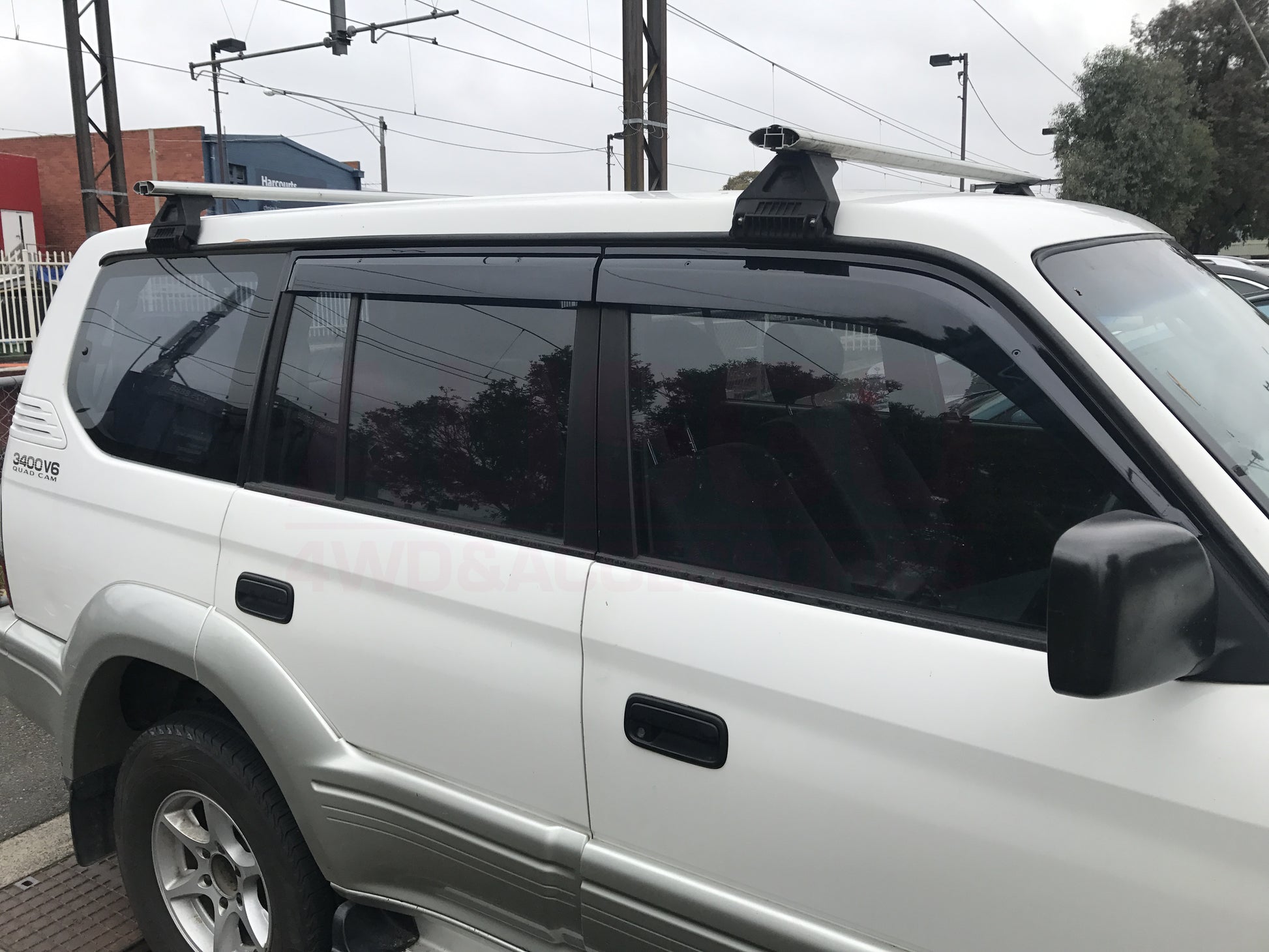 Injection Weather Shields for Toyota LandCruiser Prado 90 95 Series 1996-2002