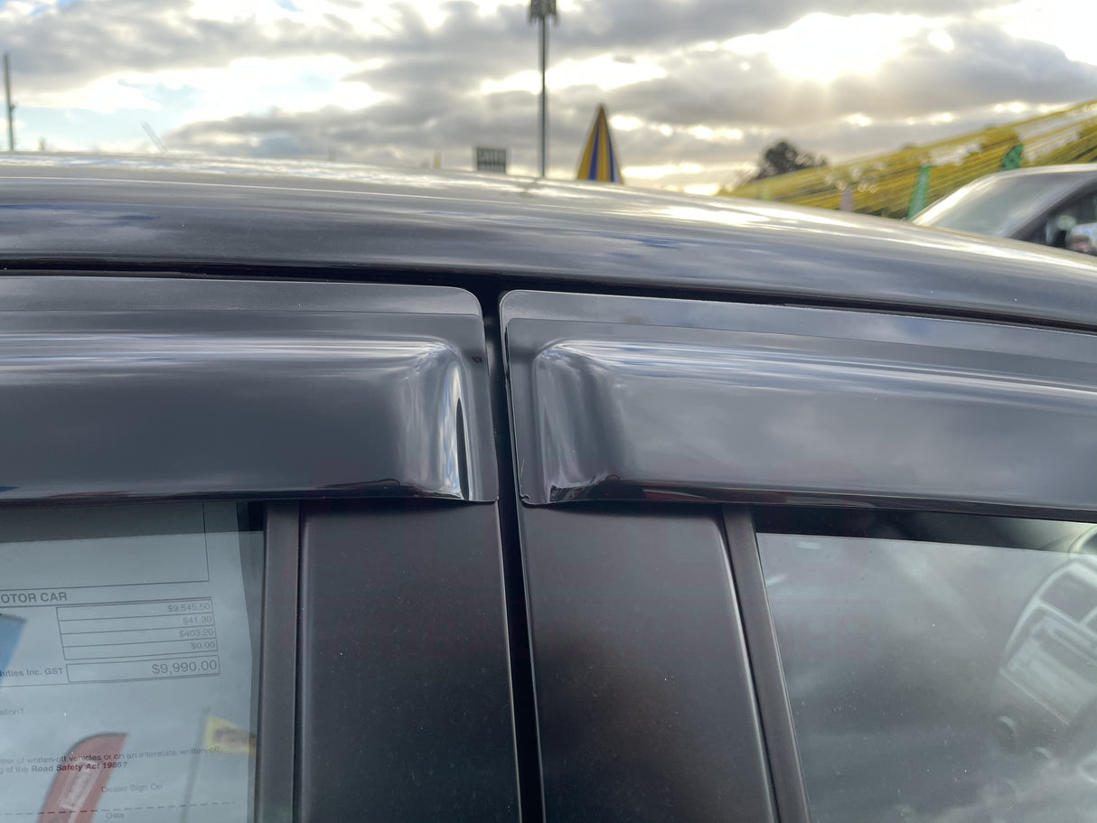 Luxury Weather Shields for Toyota Yaris Sedan 2006-Onwards