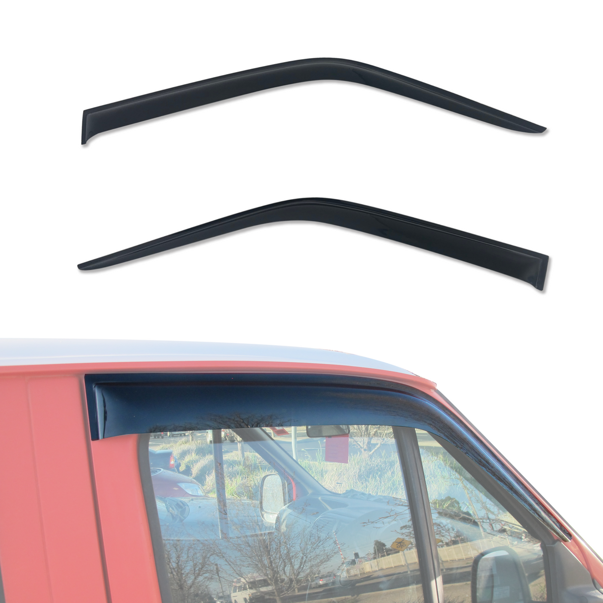 Weather Shields for Ford Transit VG Series 1997-2000