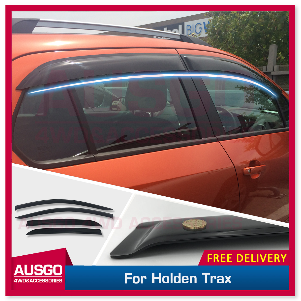 Weather Shields for Holden Trax TJ Series 2013-Onwards