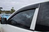 Weather Shields + Bonnet Protector for Mitsubishi Triton Extra Cab 2006-2015