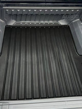 3D TPE Ute Mat for Ford Next-Gen Ranger Dual Cab 2022-Onwards Fitted with Factory Plastic Tub Liner