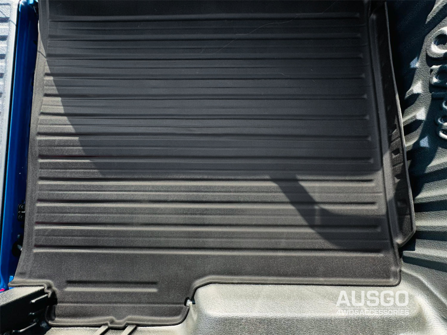 3D TPE Ute Mat for Ford Next-Gen Ranger Dual Cab 2022-Onwards Fitted with Factory Plastic Tub Liner