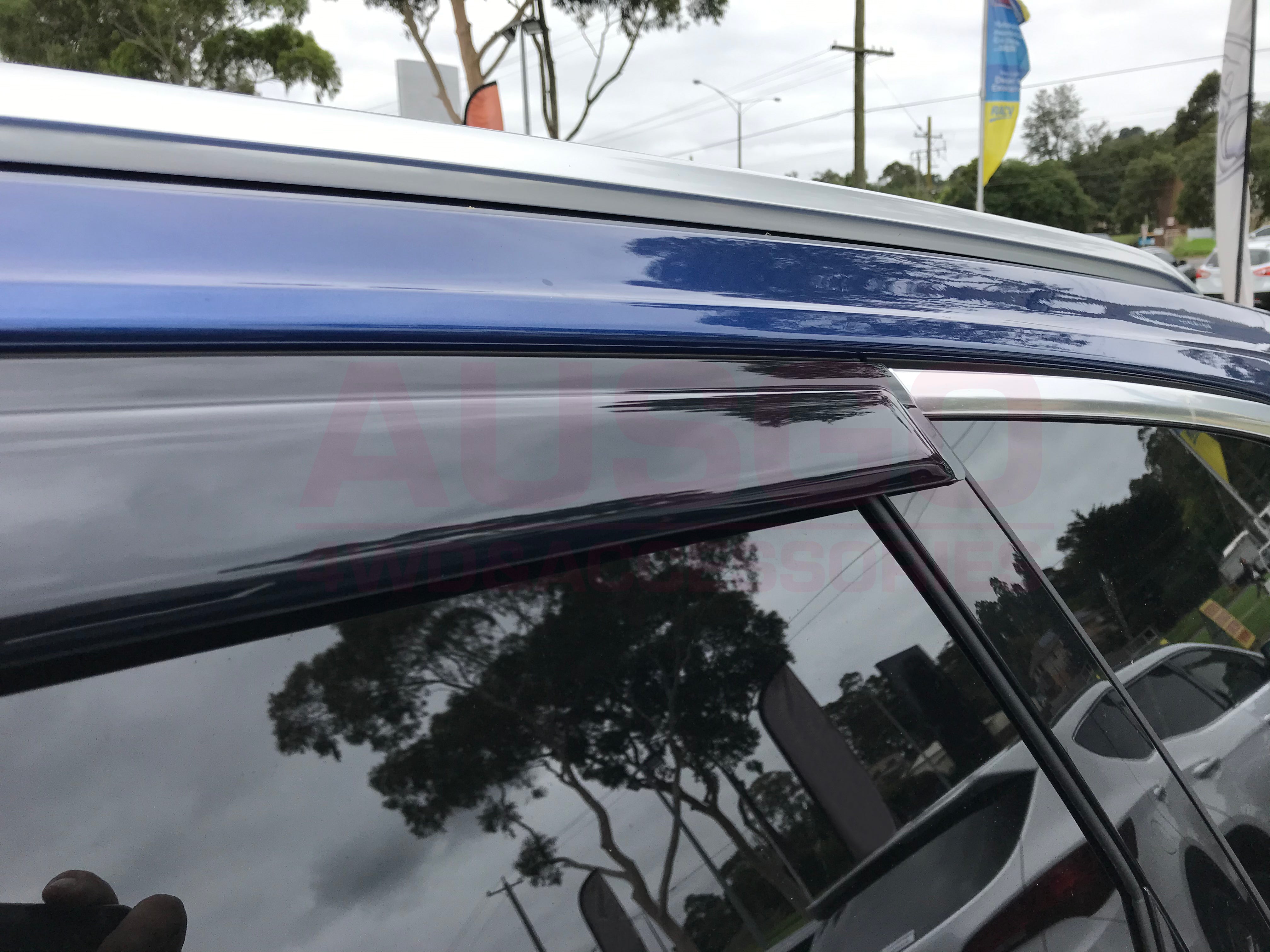 Luxury Weather Shields for Volkswagen VW Touareg 2019-Onwards