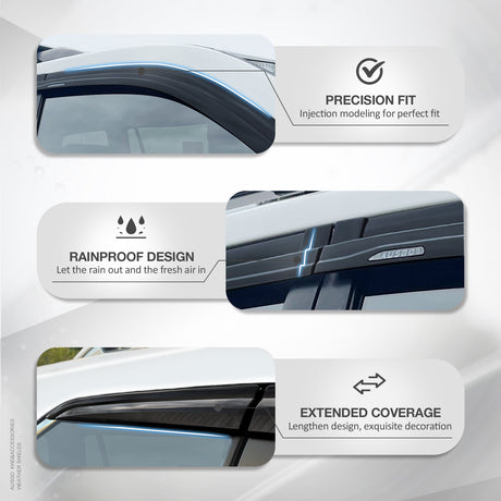 Injection Weather Shields for MG ZS 2024-Onwards