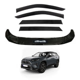 Luxury Weather Shields + Bonnet Protector for Toyota RAV4 2019-Onwards