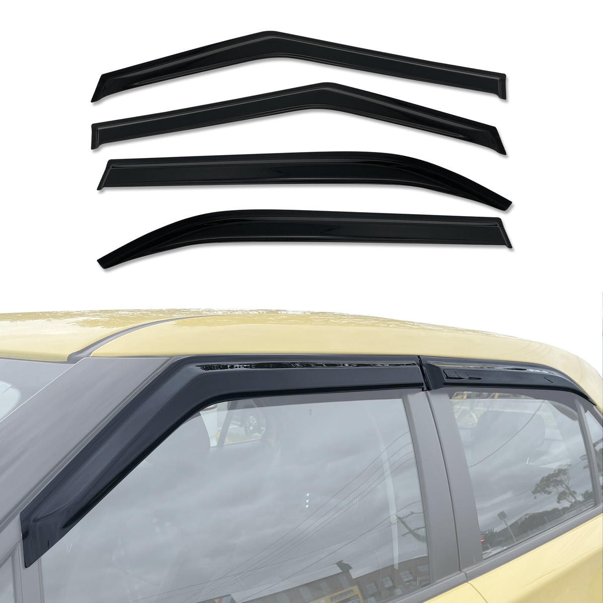 Luxury Weather Shields for MG MG3 2018-2024