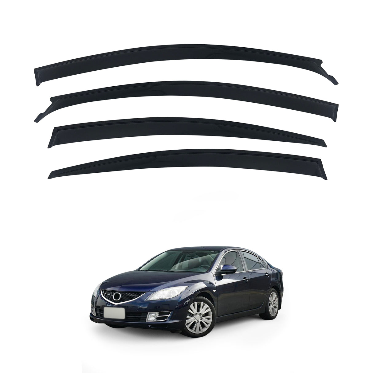 Weather Shields for Mazda 6 GH Series Sedan 2008-2012