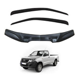 Luxury Weather Shields + Bonnet Protector for Toyota Hilux Single Cab 2011-2015