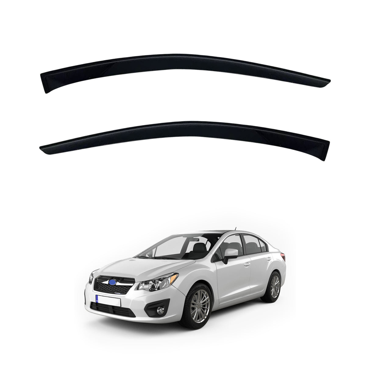 Luxury Weather Shields for Subaru Impreza Sedan 2012-2016