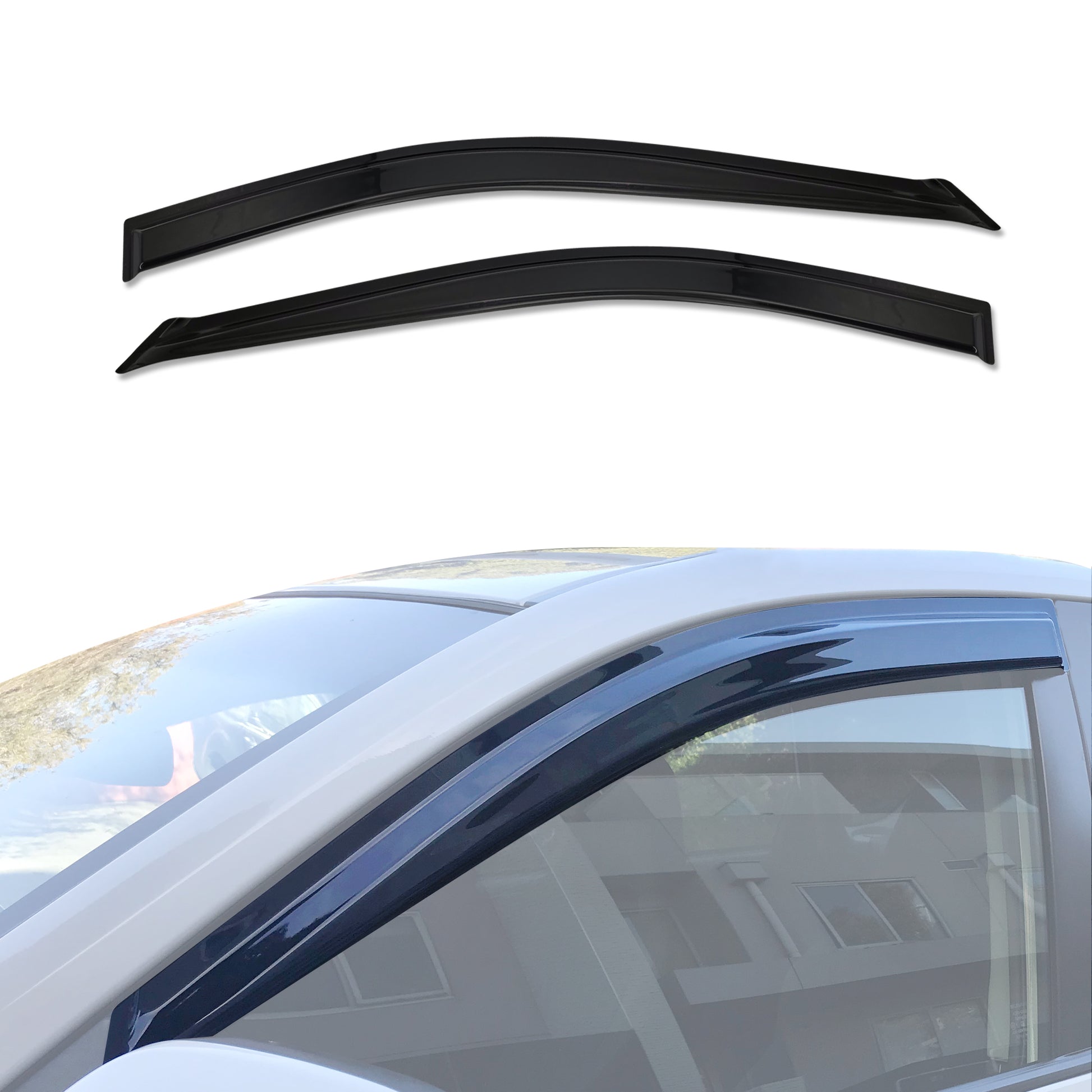 Luxury Weather Shields for Subaru Impreza WRX Sedan 2007-2013