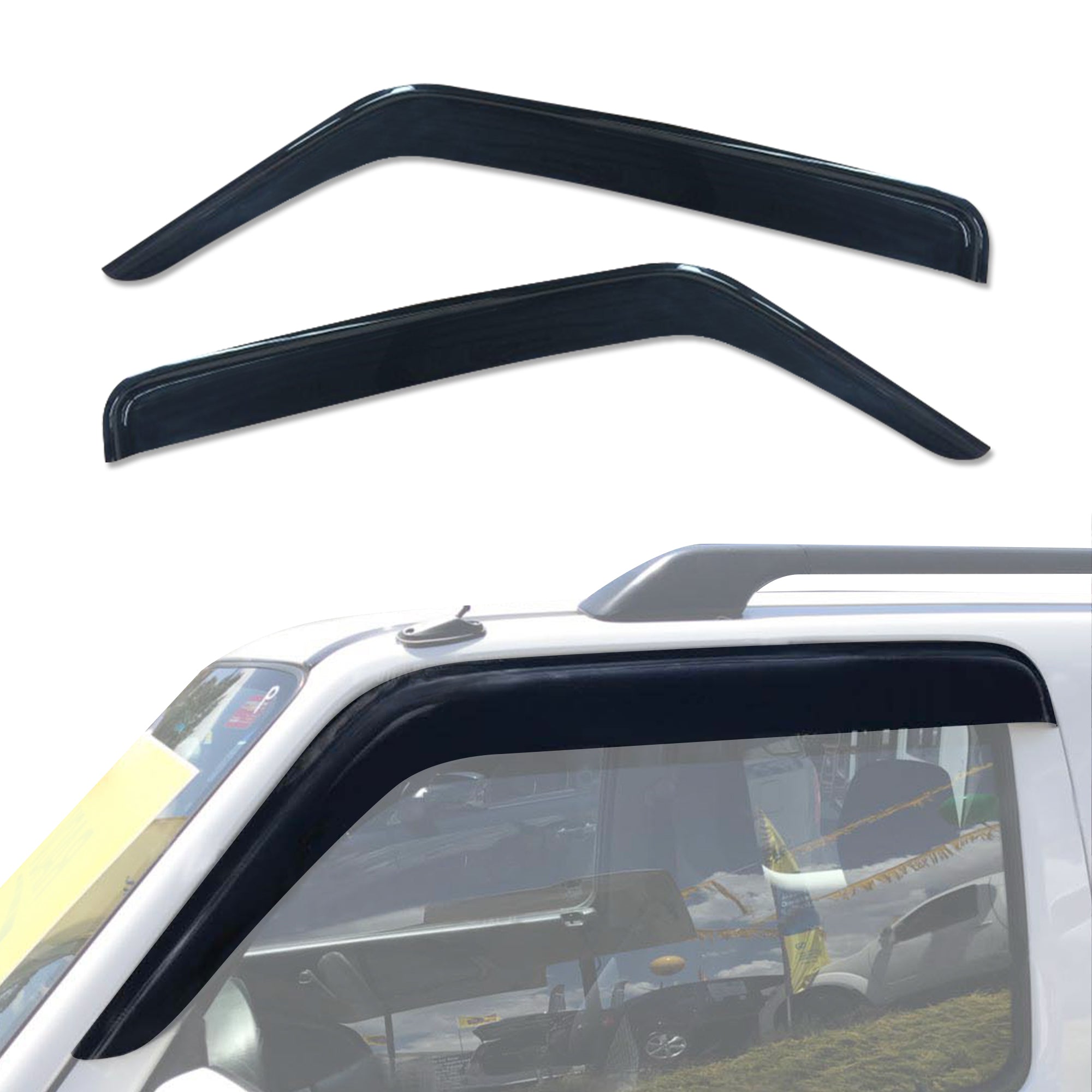 Weather Shields for Suzuki Jimny 3-Door 1998-2017