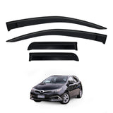 Luxury Weather Shields for Toyota Corolla Hatch 2012-2018