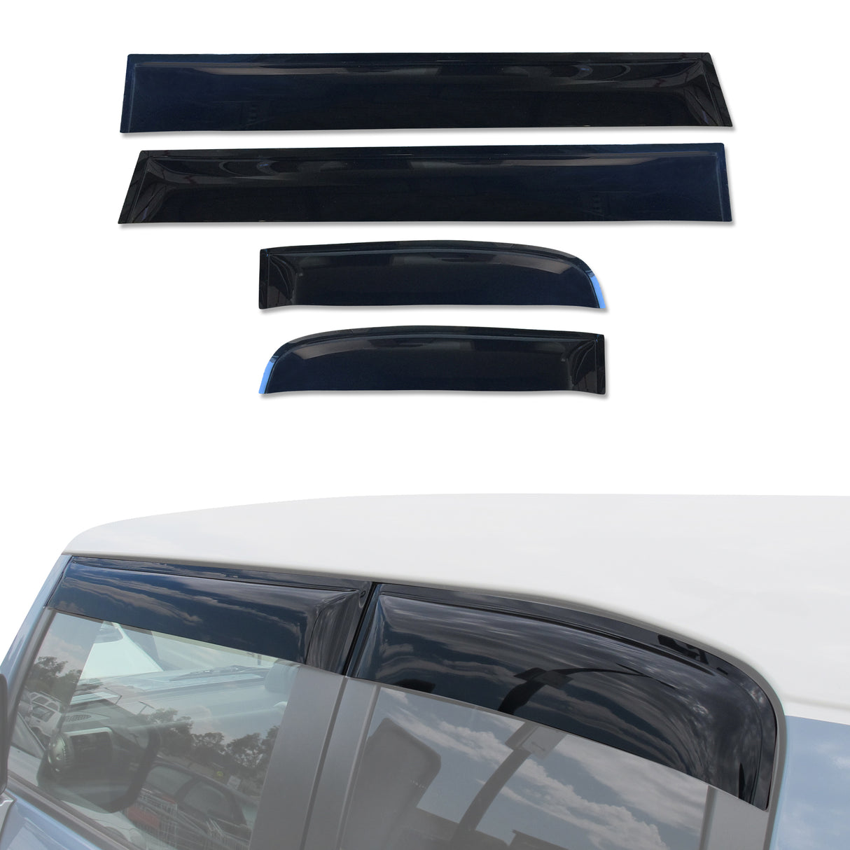 Weather Shields for Toyota FJ Cruiser 2011-2019