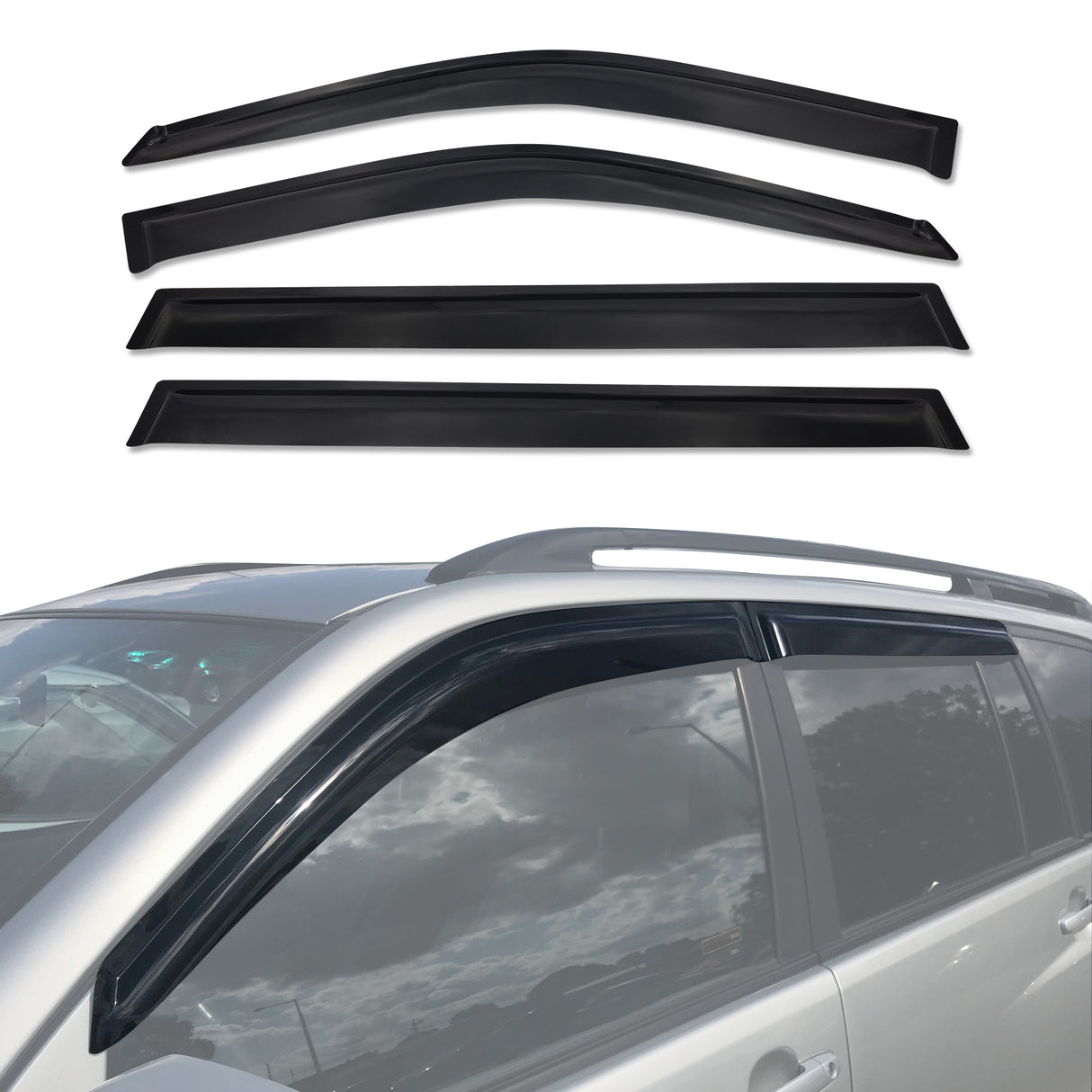 Weather Shields for Toyota Kluger 2003-2007