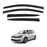 Luxury Weather Shields for Volkswagen Golf 6th Gen MK6 2009-2013