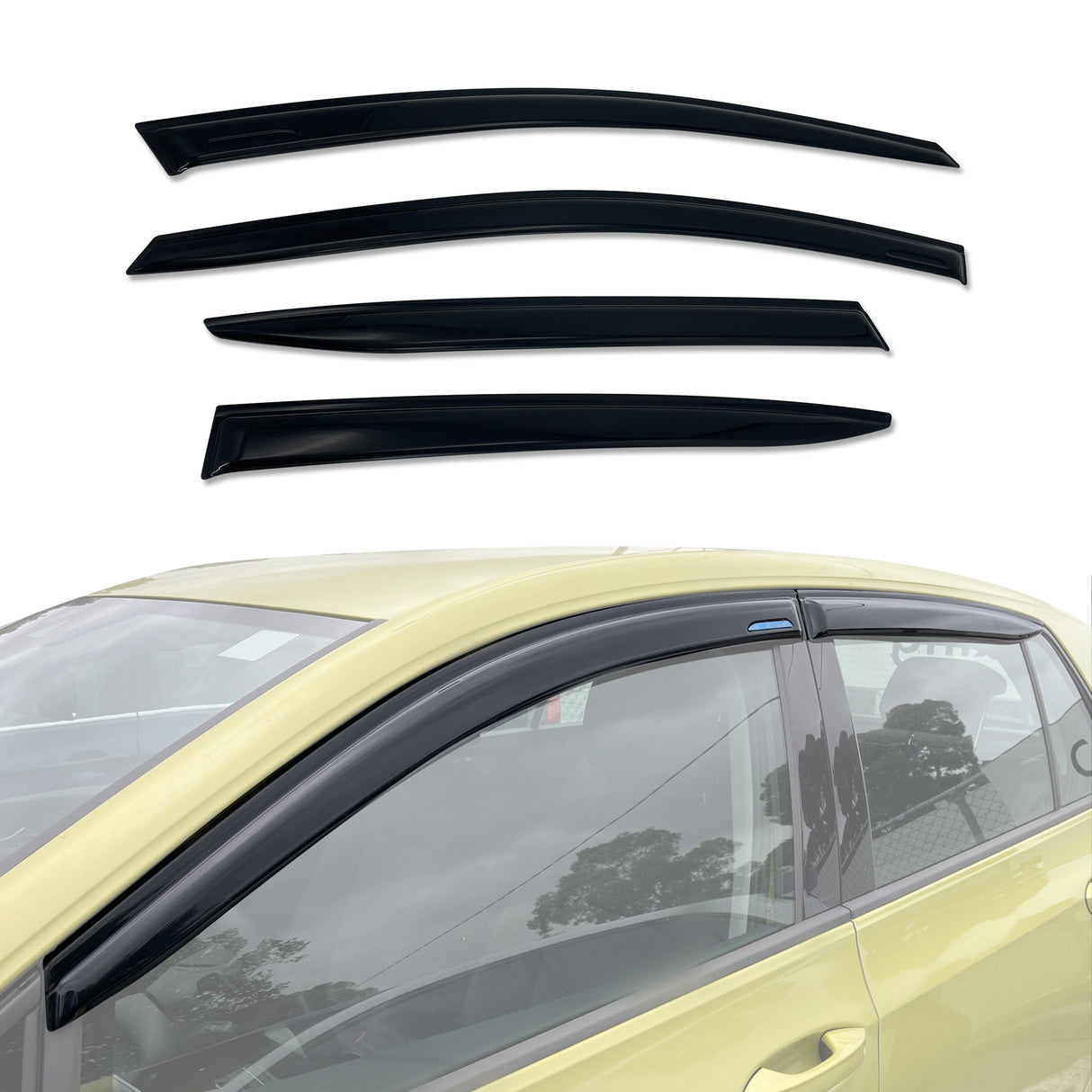 Luxury Weather Shields for Volkswagen Golf 8th Hatch 2021-Onwards