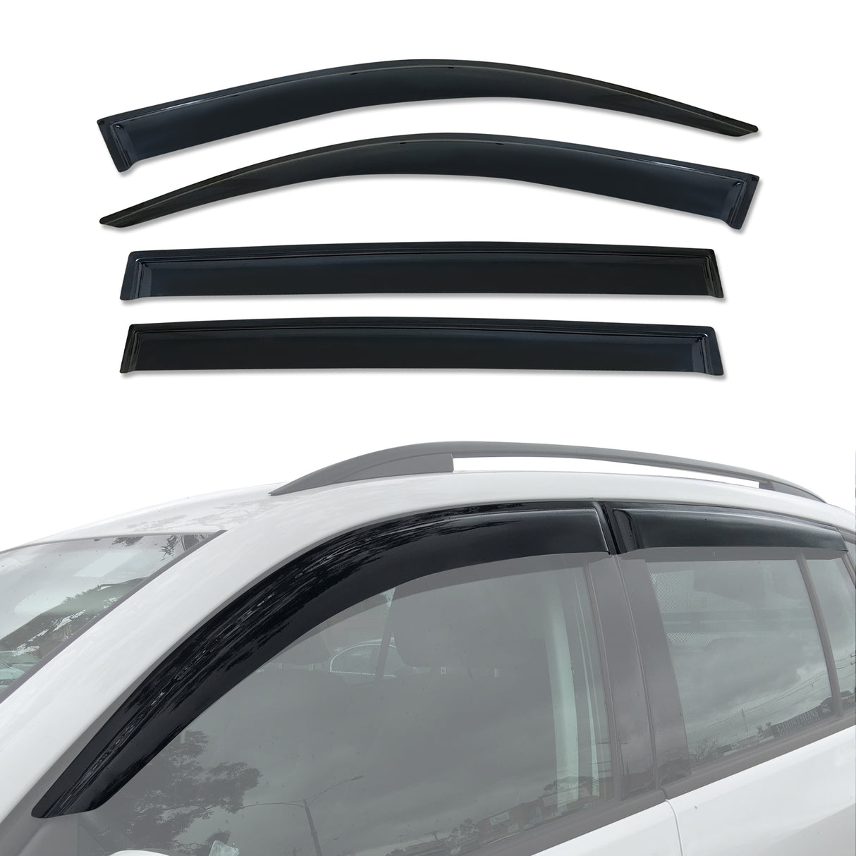 Weather Shields for Volkswagen Tiguan 2008-2016