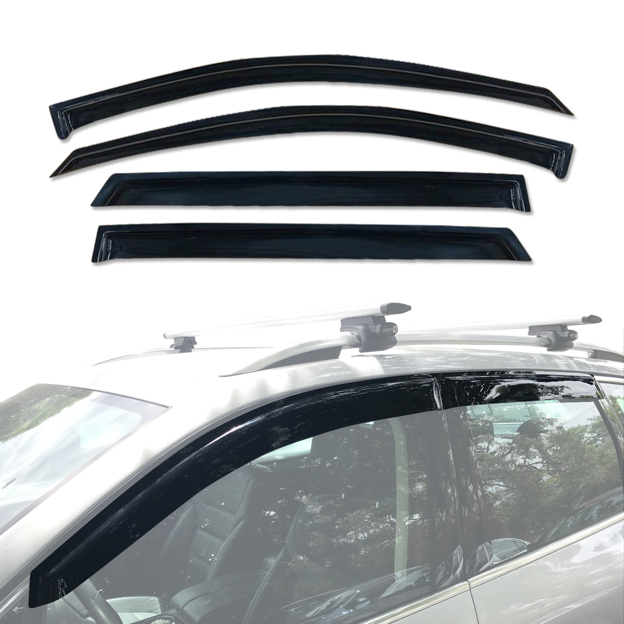 Weather Shields for Volkswagen Touareg 2011-2019