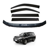 Weather Shields + Bonnet Protector for Toyota Land cruiser 200 LC200 2007-2015