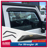 Luxury Weather Shields for Jeep Wrangler JK Series 2Door 2007-2018