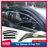 Weather Shields for Nissan X-Trail Xtrail T31 2007-2013