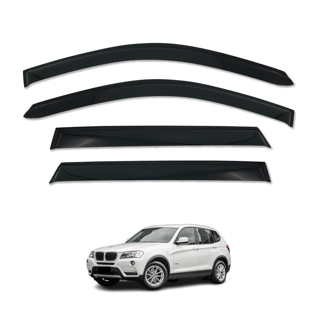 Weather Shields for BMW X3 F25 2011-2017