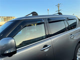 Wide Type Weather Shields for Nissan Patrol Y62 2012-Onwards