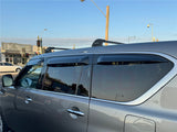 Wide Type Weather Shields for Nissan Patrol Y62 2012-Onwards