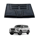 Bonnet Scoop Hood Cover for Nissan Patrol Y62 2020-Onwards Matte Black